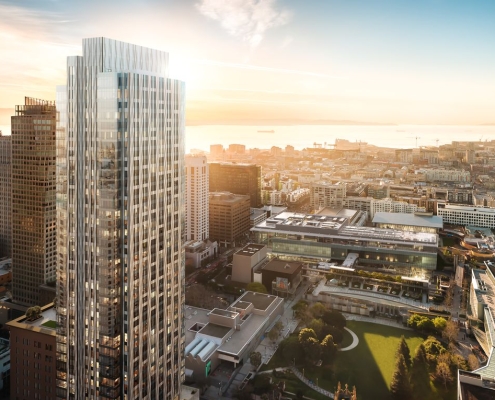 510 foot, 45-story tower in San Francisco