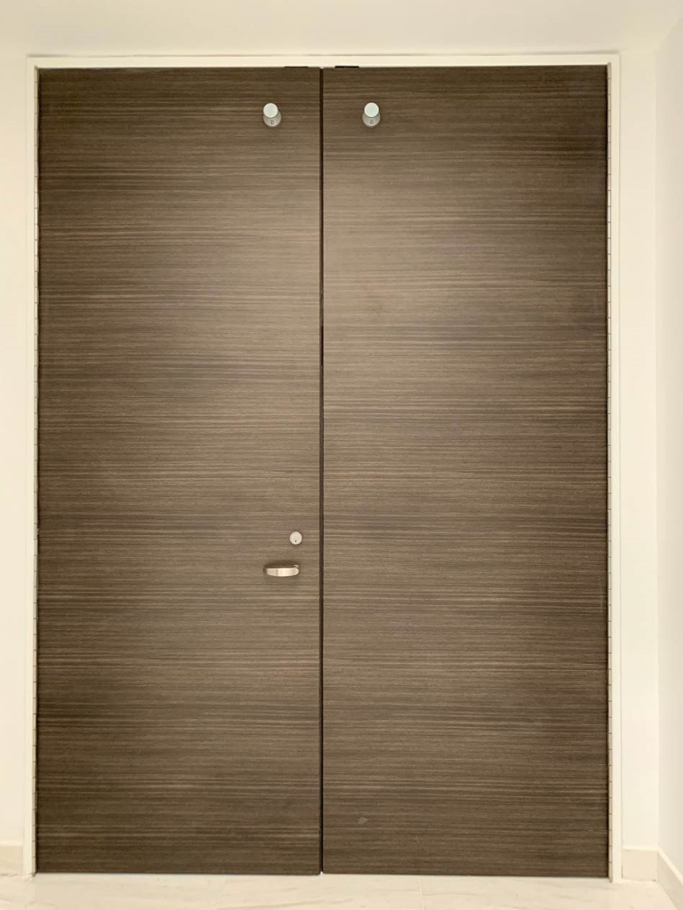 Integrated Door Finish Example