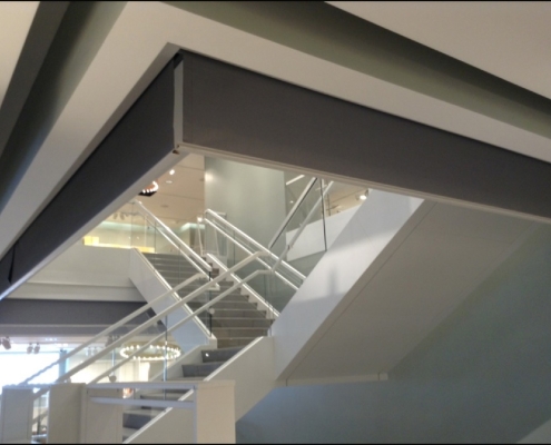 Escalators & Stairs With Fire & Smoke Curtains