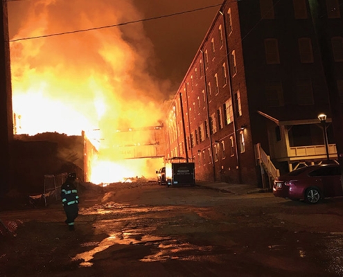 The High Street Lofts Fire