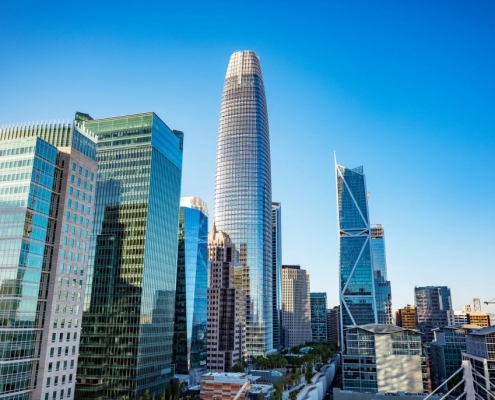 A View from Salesforce Tower’s Ohana Floor