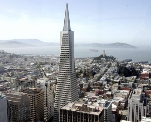 Tallest towers in San Francisco, mapped