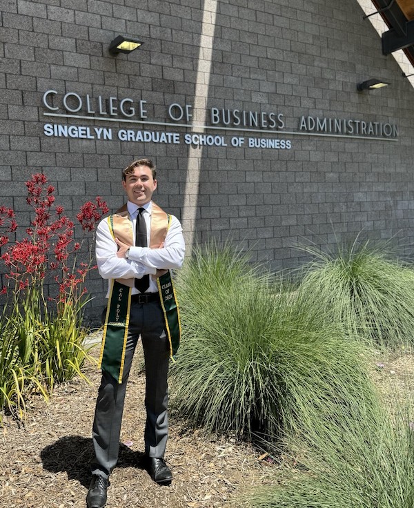 Jimmy Luis- Graduation Photo from Cal Poly Pomona
