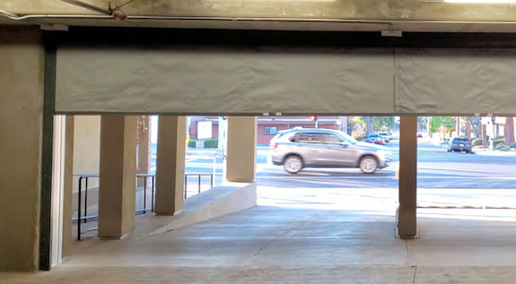 Hose Stream Fire Curtain- 3 Hour UL 10B 