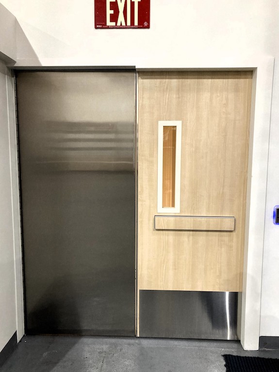 Syntegra Doors - Medical Application Mock up in Showroom