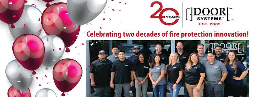 Celebrating 20 years of Door Systems