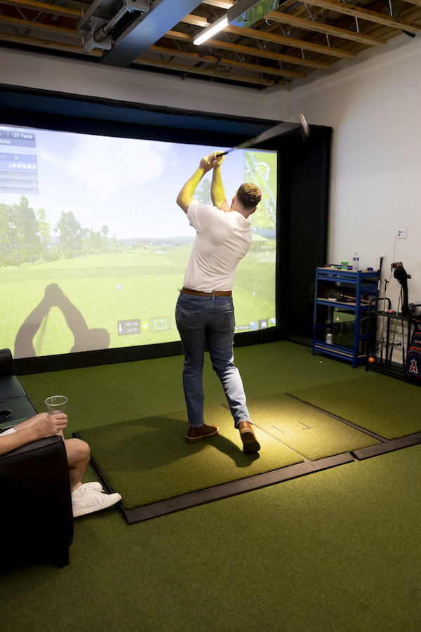 Golf Simulator @ DSI Showroom