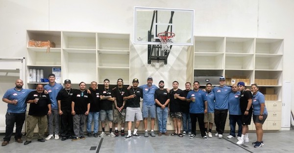 President, Jeff with DSI Installers