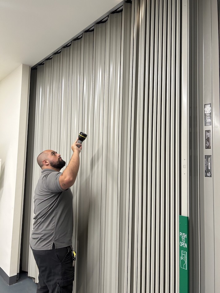 Horizontal Fire Door Inspection