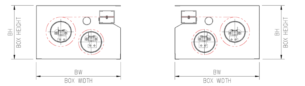 DSI-HH10B Bi-Parting Headbox DSI-HH10B Bi-Parting Headbox Diagram
