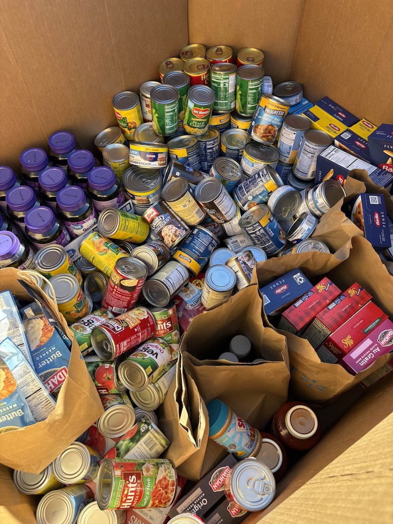 2025 Food Drive Donations