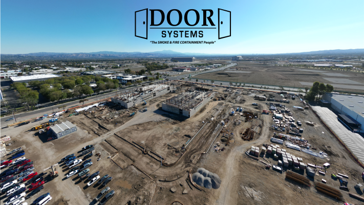 Northeast view facing the Tustin Hangers- 2023