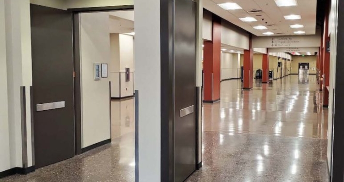 Mesa Airport Cross Corridor Doors