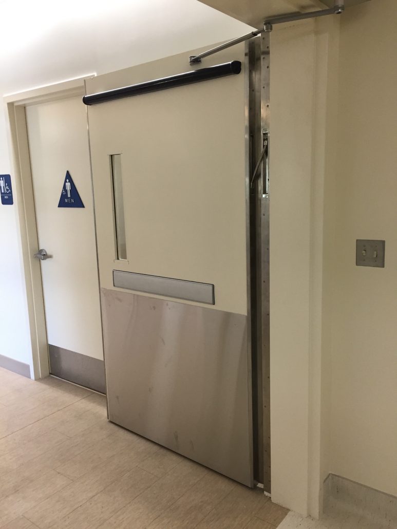 Mont Clair Hospital Door high use door