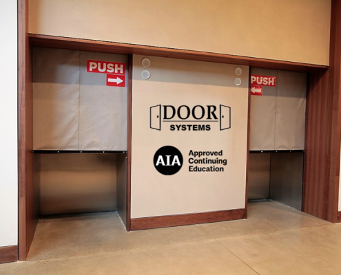 Using Fire Rated Smoke Curtains for Elevator Door Smoke Containment