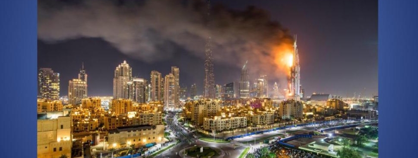 Dubai’s Torch Tower catches fire