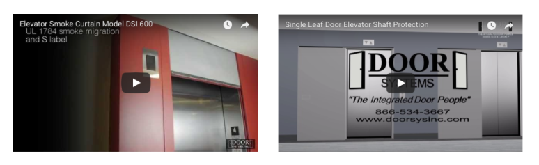 Elevator Smoke & Fire Containment Two Choices – One Solution