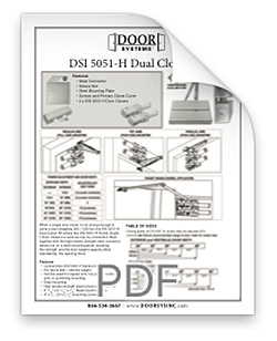 DSI 5051H Dual Closer pdf