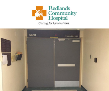 Redlands Community Hospital Door Testimonial