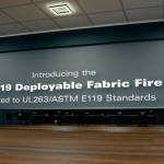 Header image of DSI-FW119 Deployable Fabric Fire Wall