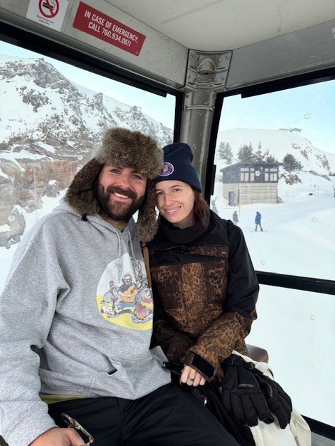Connor and his wife