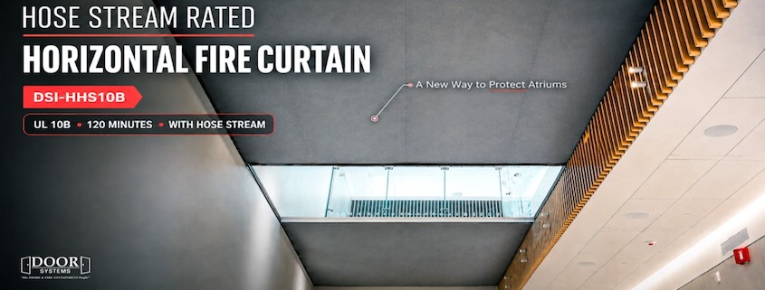 Horizontal Fire Curtain at JFK Airport