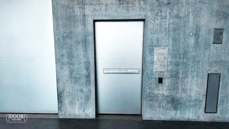 XT Series- Syntegra Fire Door at Stair Exit