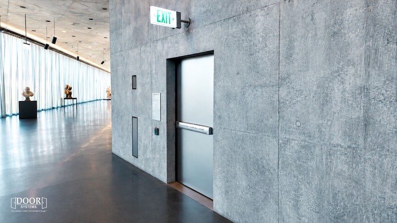 XT Series- Syntegra Fire Door at Stair Exit